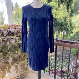 Banana Republic Filpucci blue sweater dress